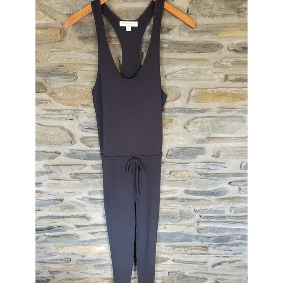 Spiritual Gangster Tank Jumpsuit Black Medium - Picture 2 of 5